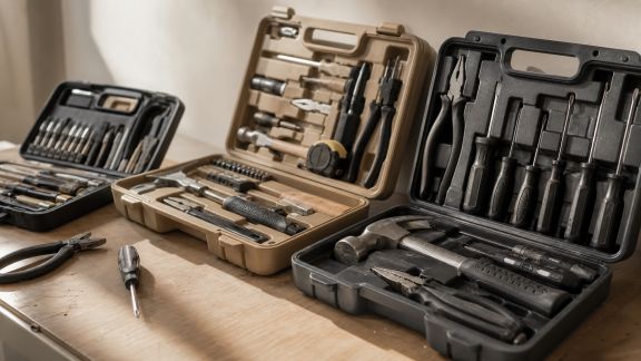 Sélection de coffrets d’outils polyvalents pour bricoleur débutant