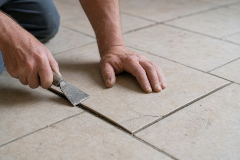 Solutions faciles pour rattraper un carrelage décollé ou fissuré