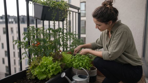 Astuces pratiques pour créer un coin potager sur un petit balcon