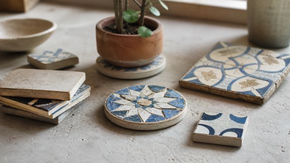 5 astuces pour recycler les chutes de carrelage en objets déco utiles